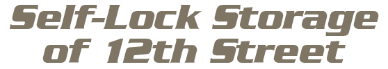 Self-Lock Storage of 12th Street Logo