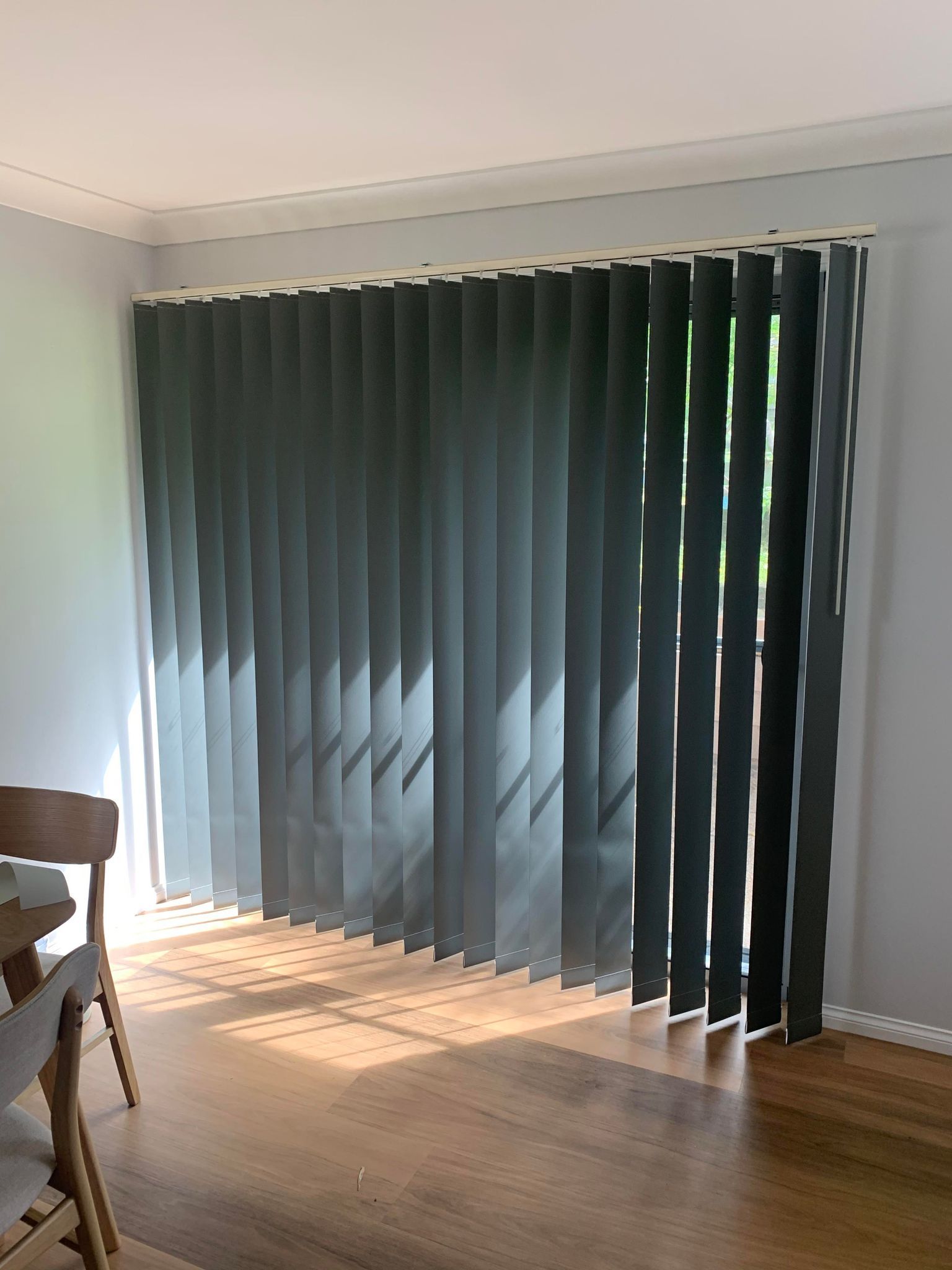 Vertical Curtain Blinds — Blinds, Awnings & Shutters in Mid North Coast, NSW