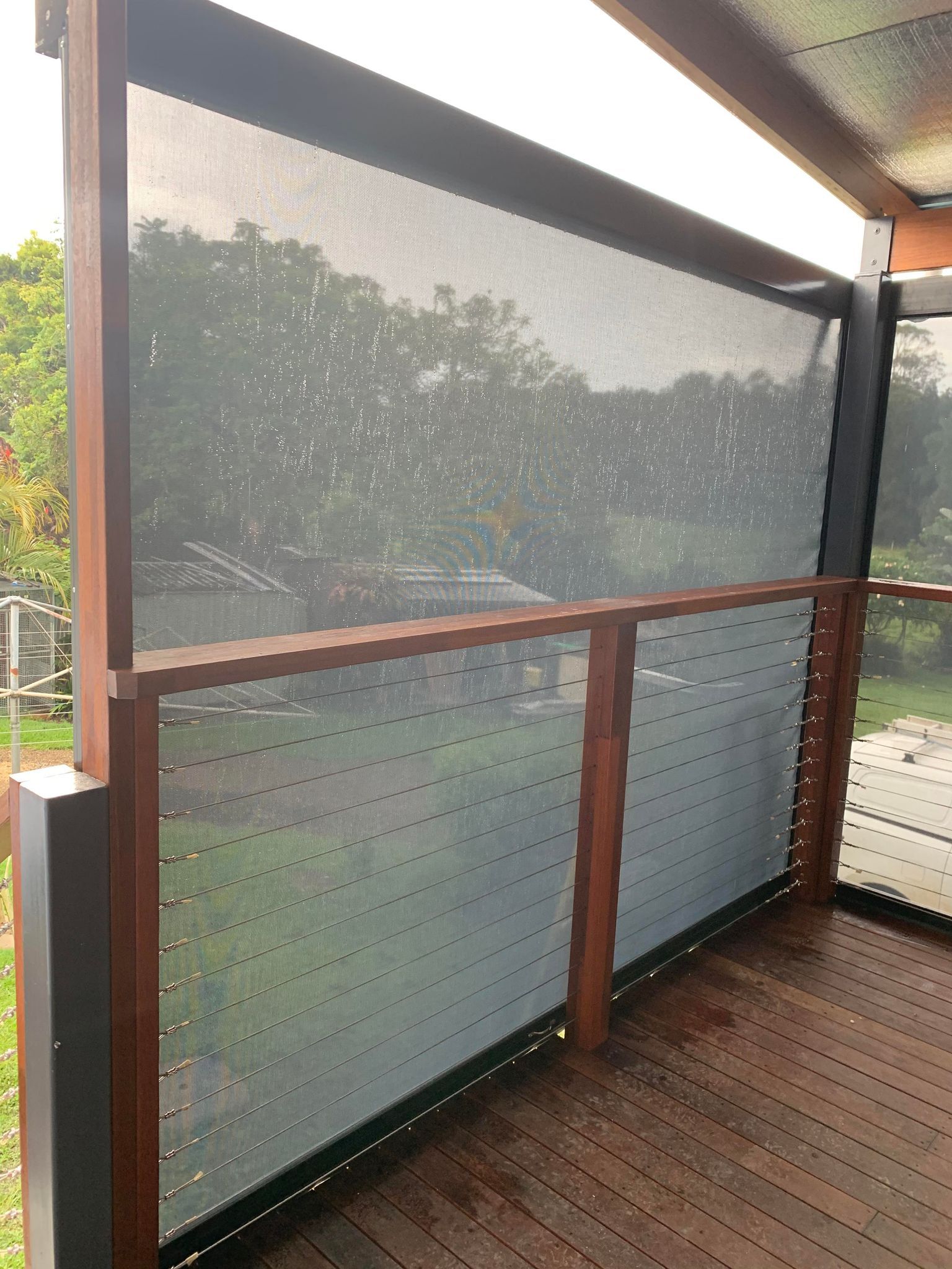 External Blinds on Deck - Blinds, Awnings & Shutters in Mid North Coast, NSW