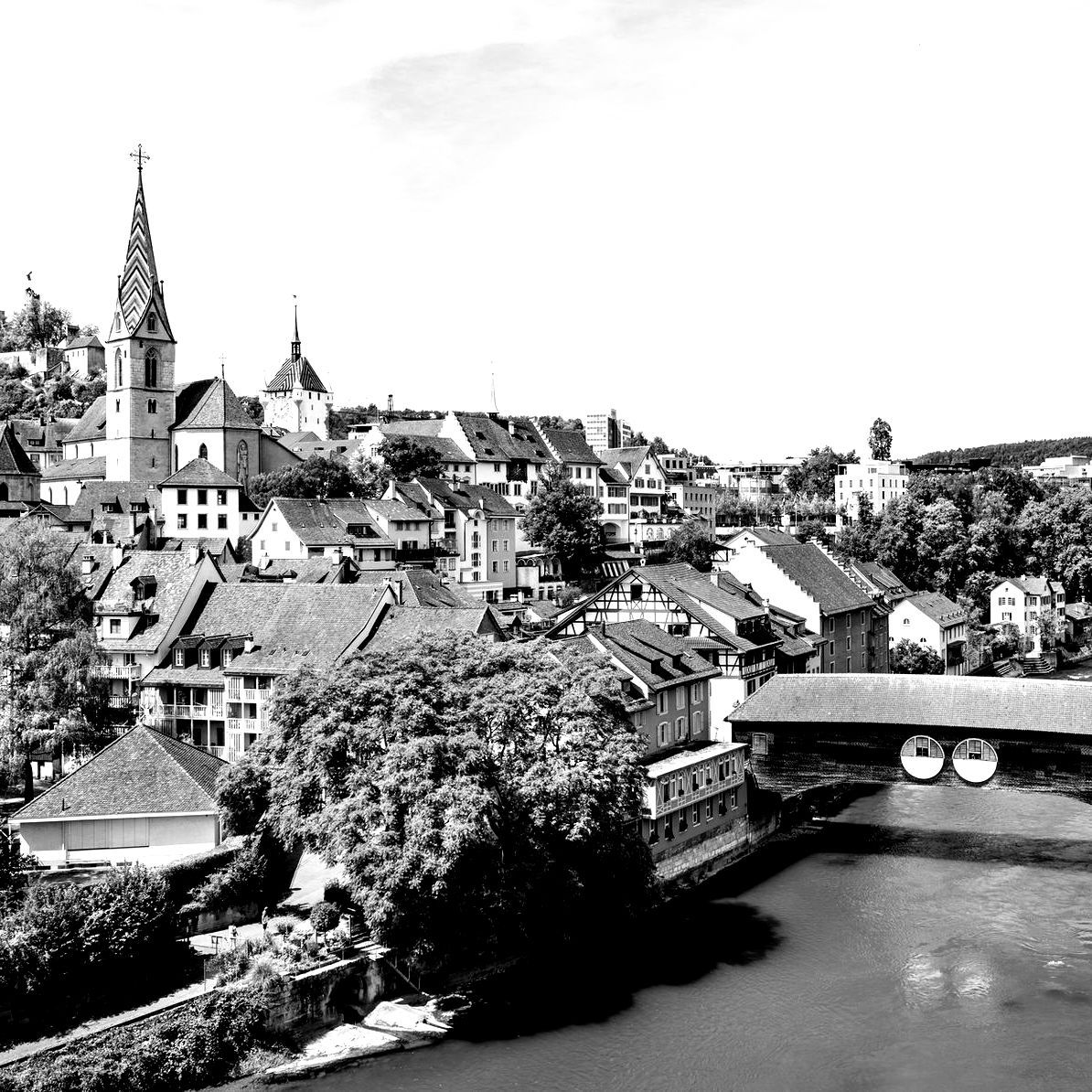 Foto der Stadt Baden für die Seite Webdesign Baden