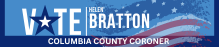 Helen Bratton For Columbia County Coroner
