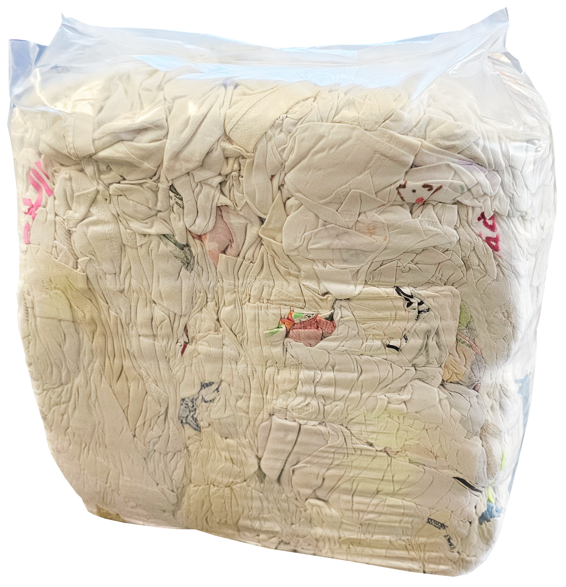 Poetsdoeken wit excellent 10 kilo in folie