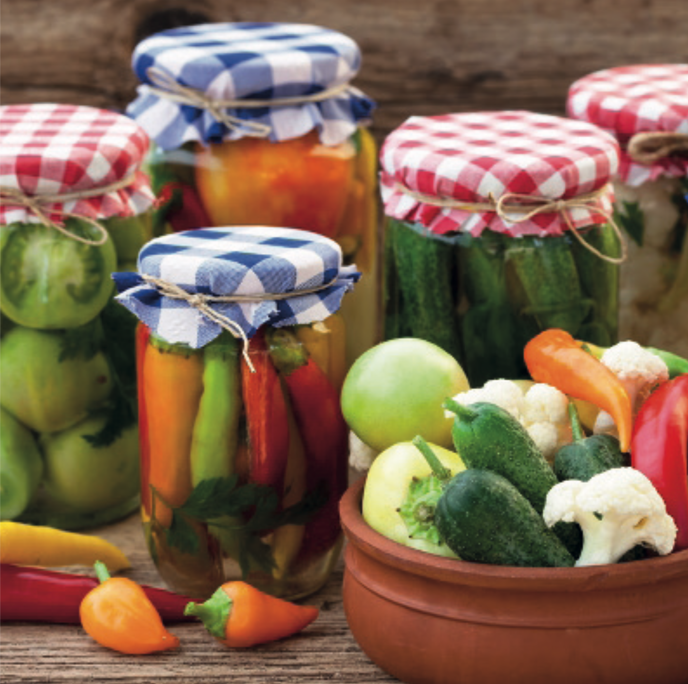 Légumes au vinaigre