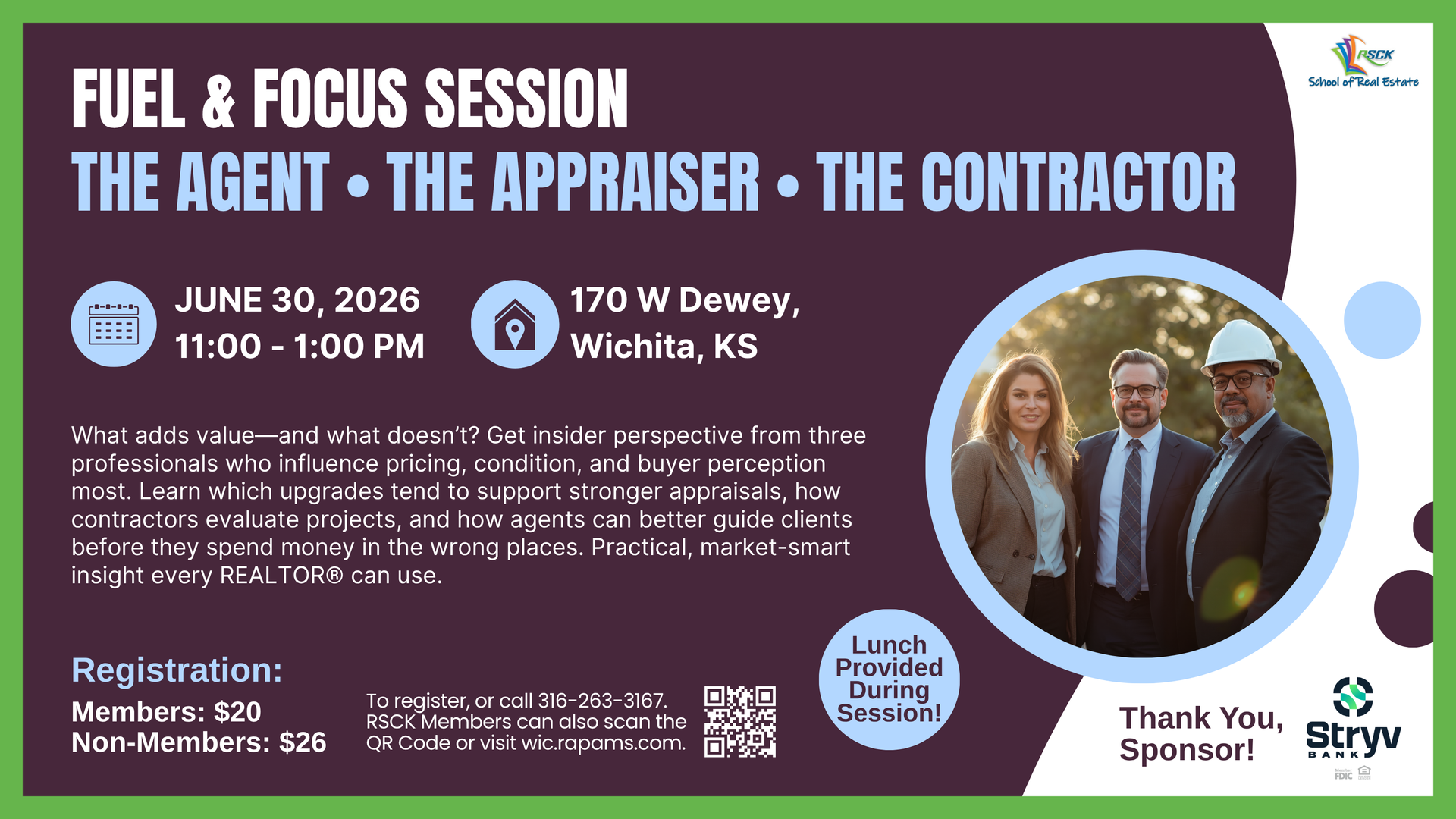 A person in a suit holds a digital, glowing house icon with AI graphics, overlaid with the text 