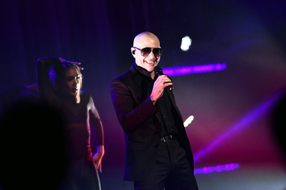 Pitbull Adresses Clean Water Here Campaign with David Clark Cause