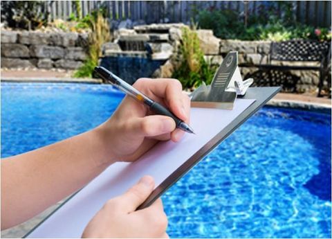 Home Inspection — Pool Inspection in Orange County, CA