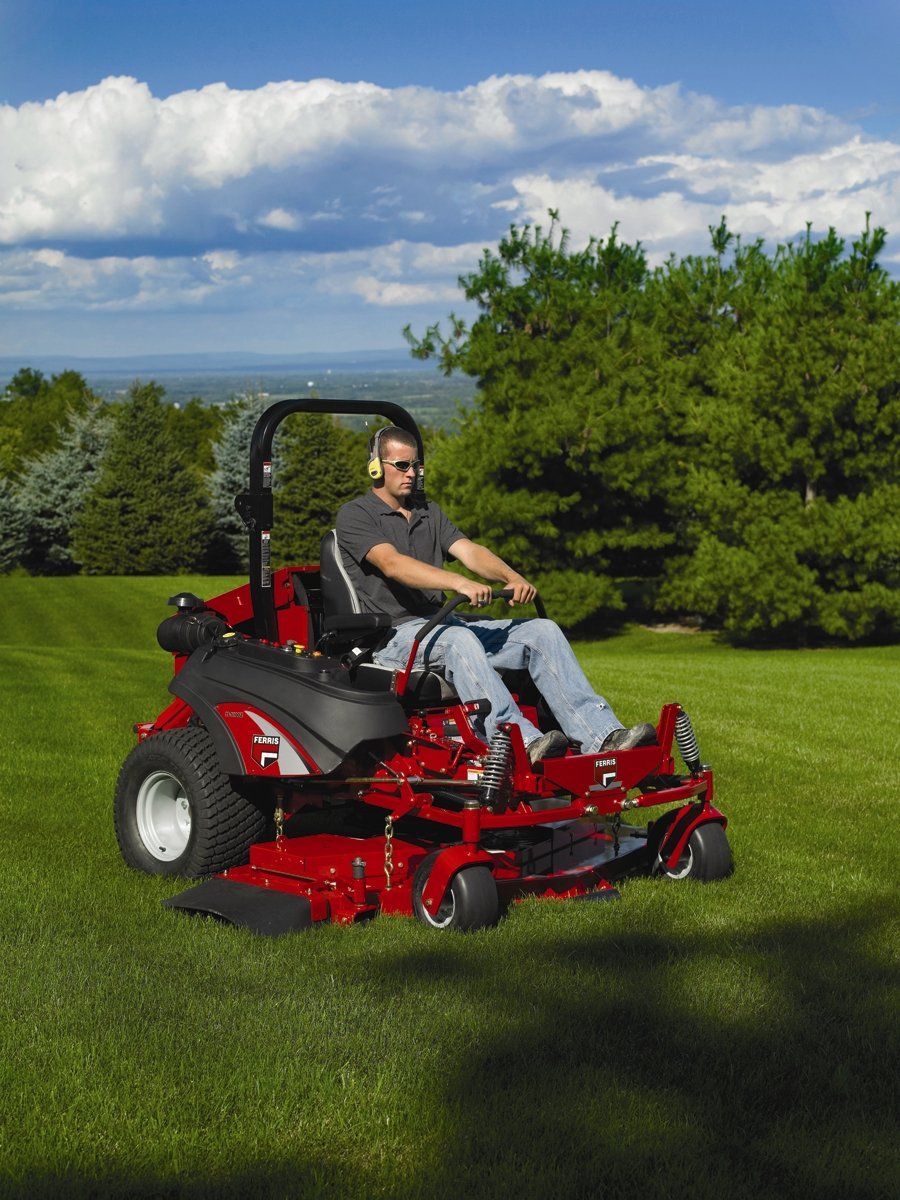 riding lawn mower