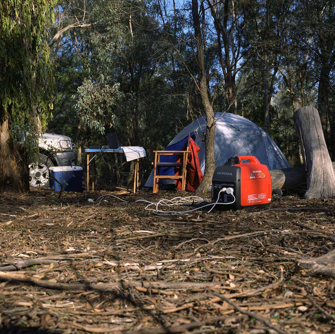 camp setup