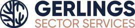 Een logo voor een bedrijf genaamd Gerlings Sector Services