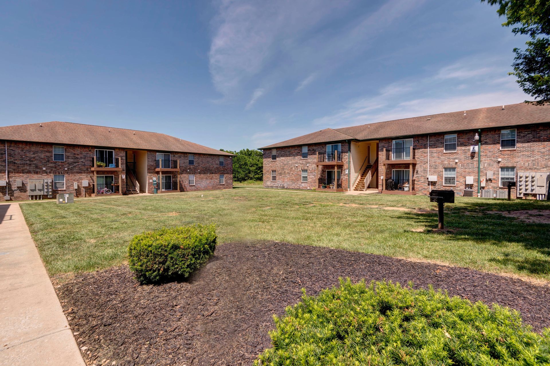 Photo of the courtyard