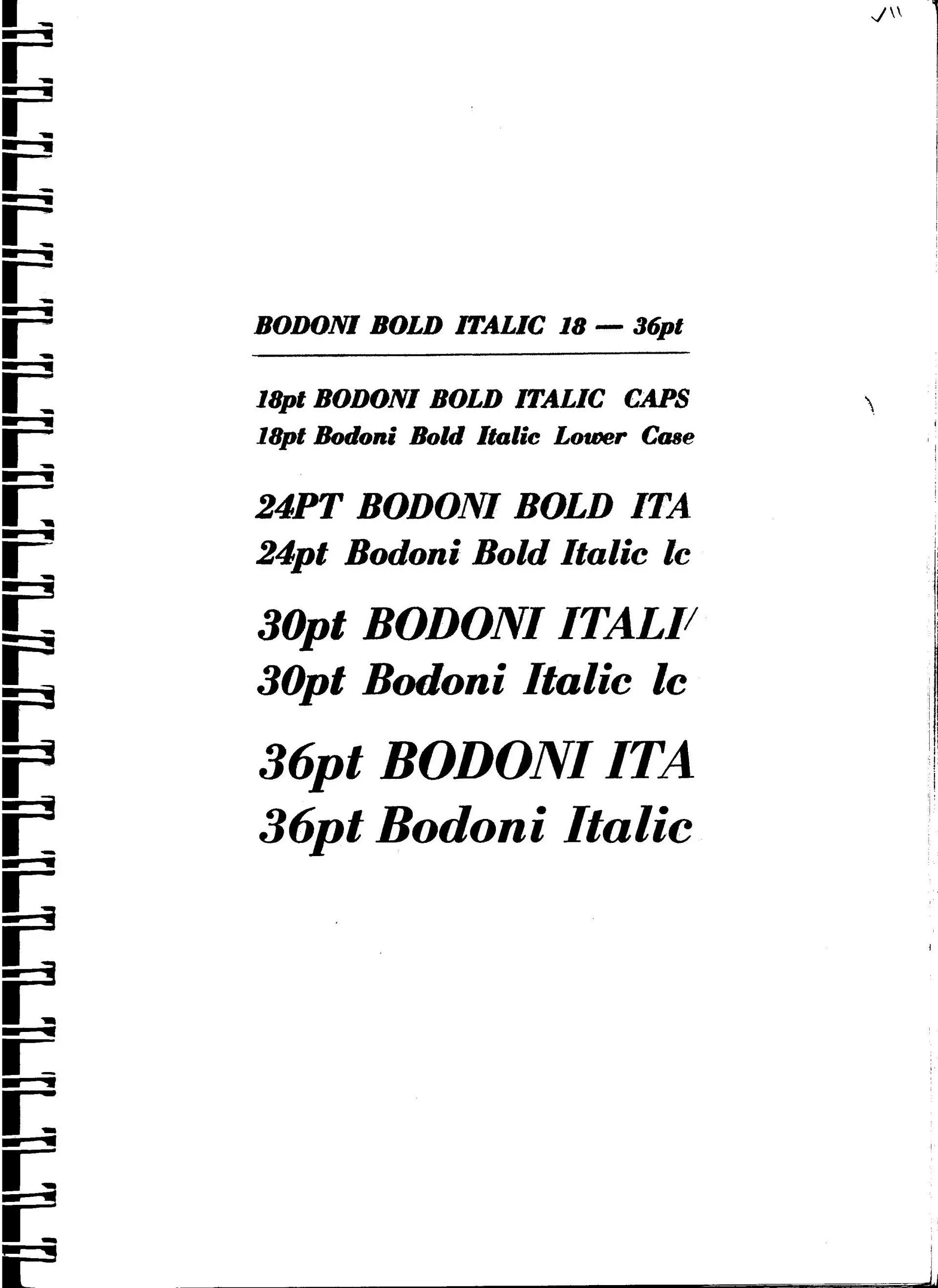 Bodoni — Salisbury, QLD — Books & Boxes