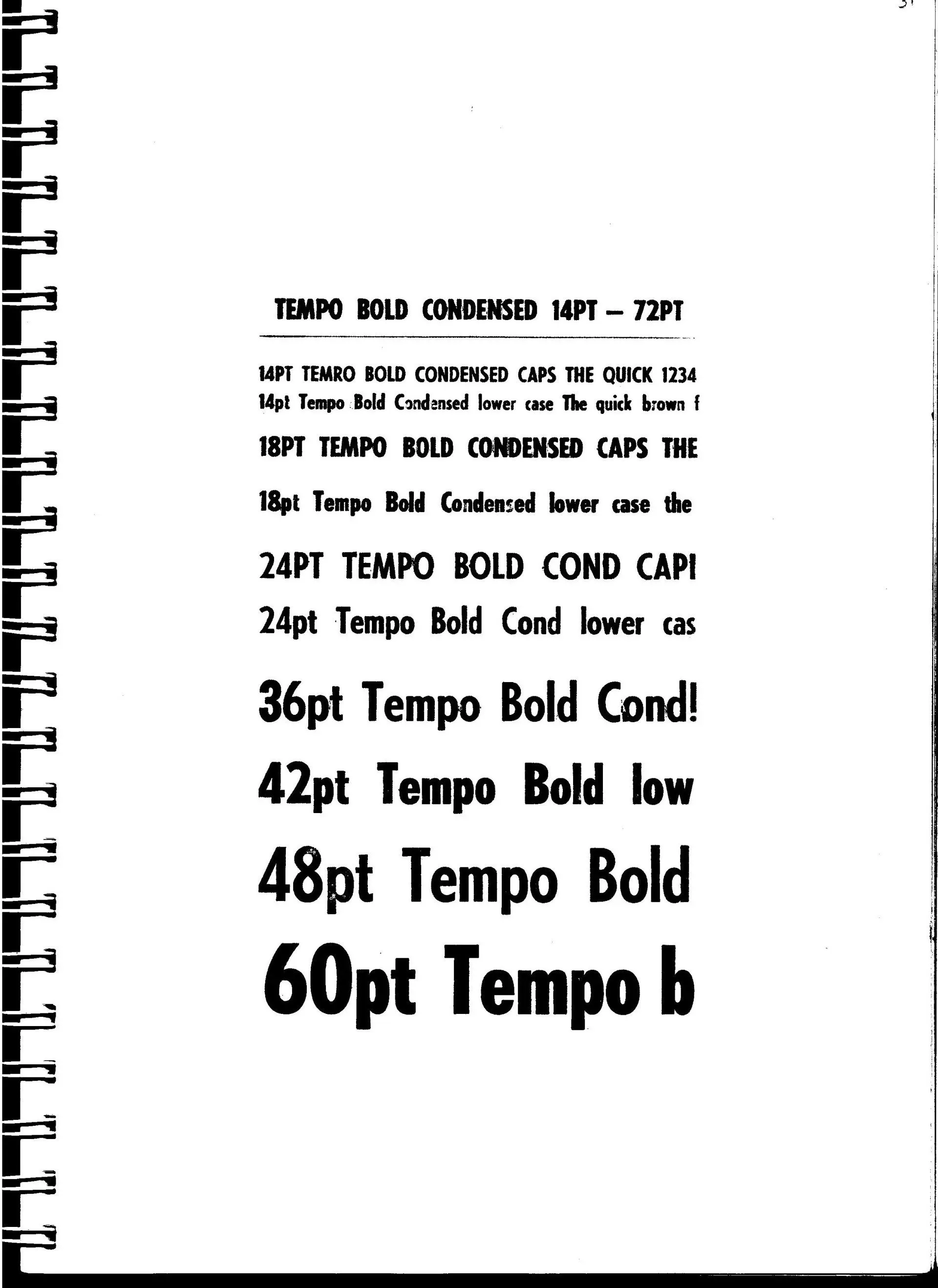 Tempo Bold Condensed — Salisbury, QLD — Books & Boxes