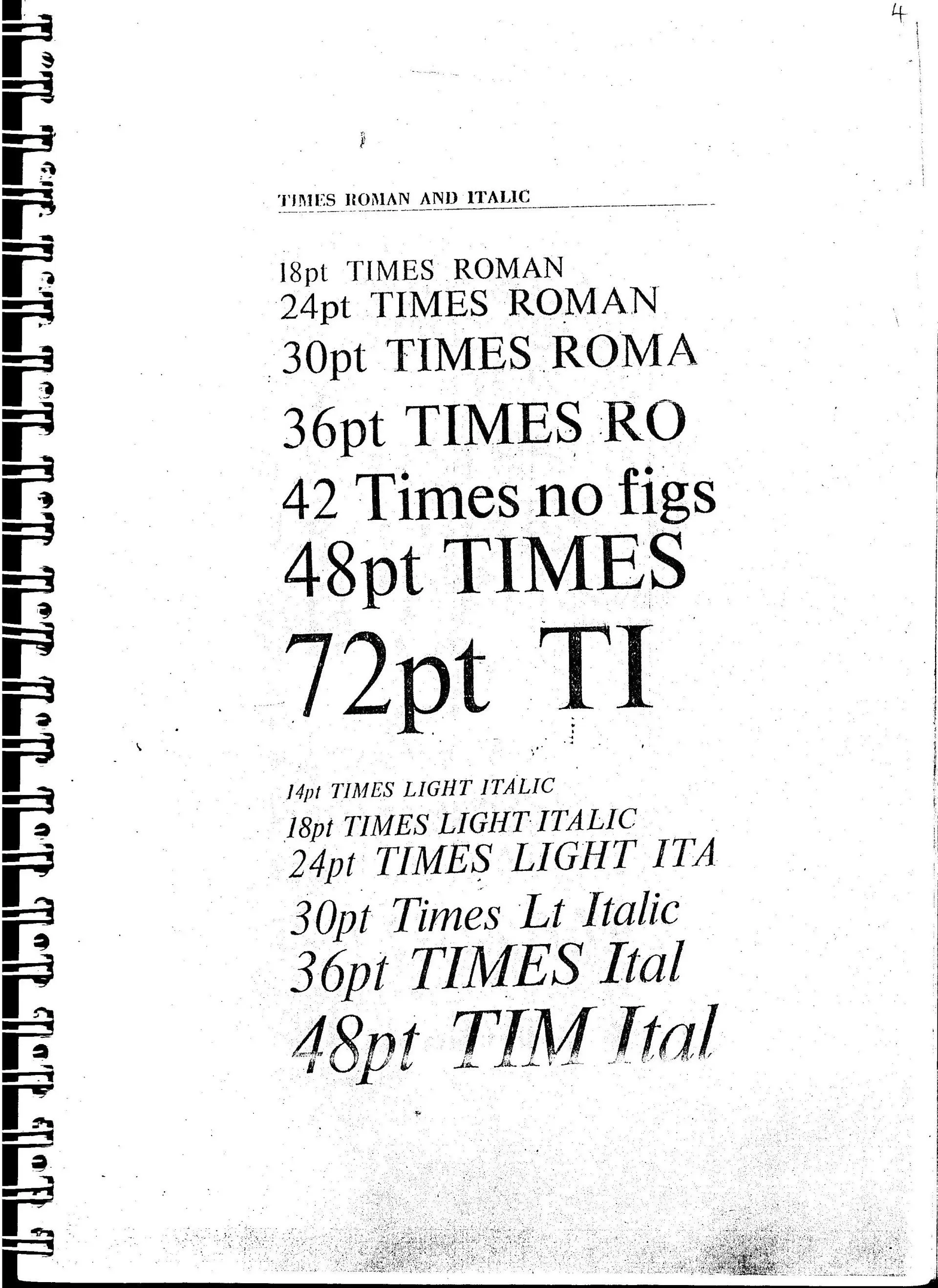 Times Roman — Salisbury, QLD — Books & Boxes