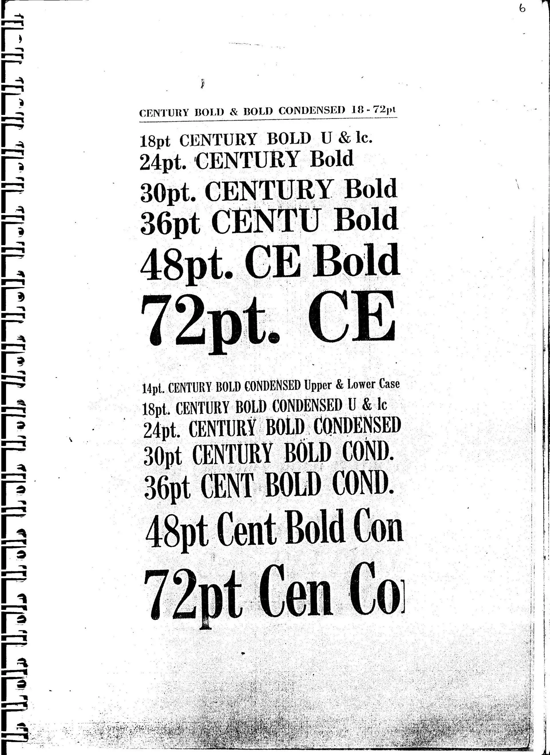 Century Bold And Bold Condensed — Salisbury, QLD — Books & Boxes