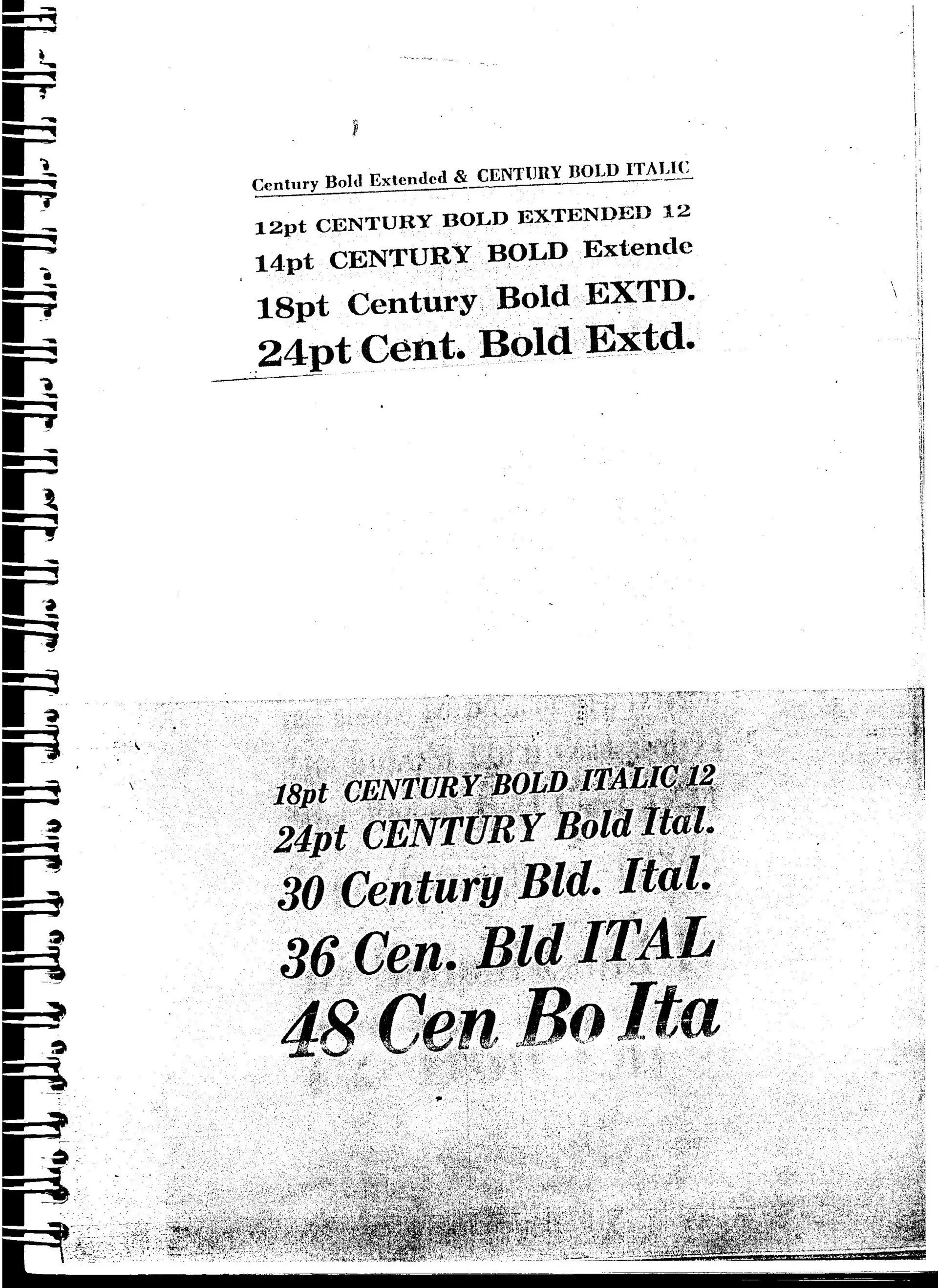 Century Bold Extended — Salisbury, QLD — Books & Boxes