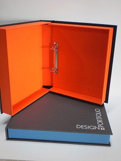 Orange Portfolio Case — Salisbury, QLD — Books & Boxes
