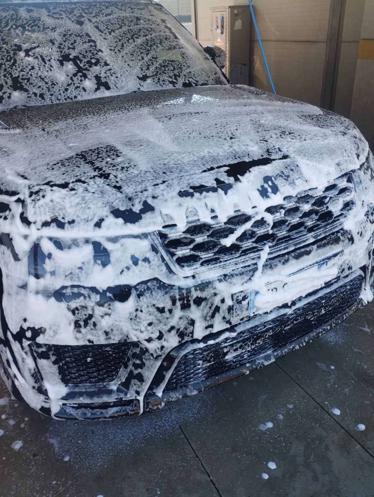 Postazione trattamento schiuma attiva