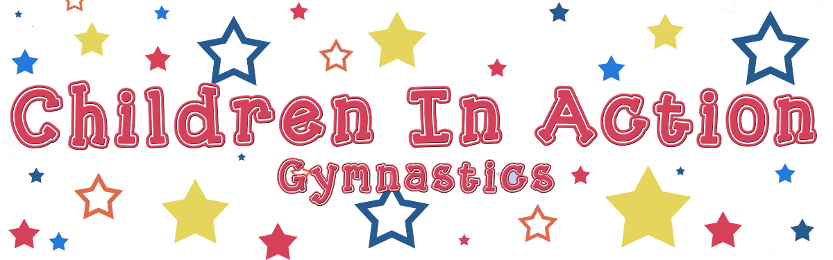 children in action gymnastics logo