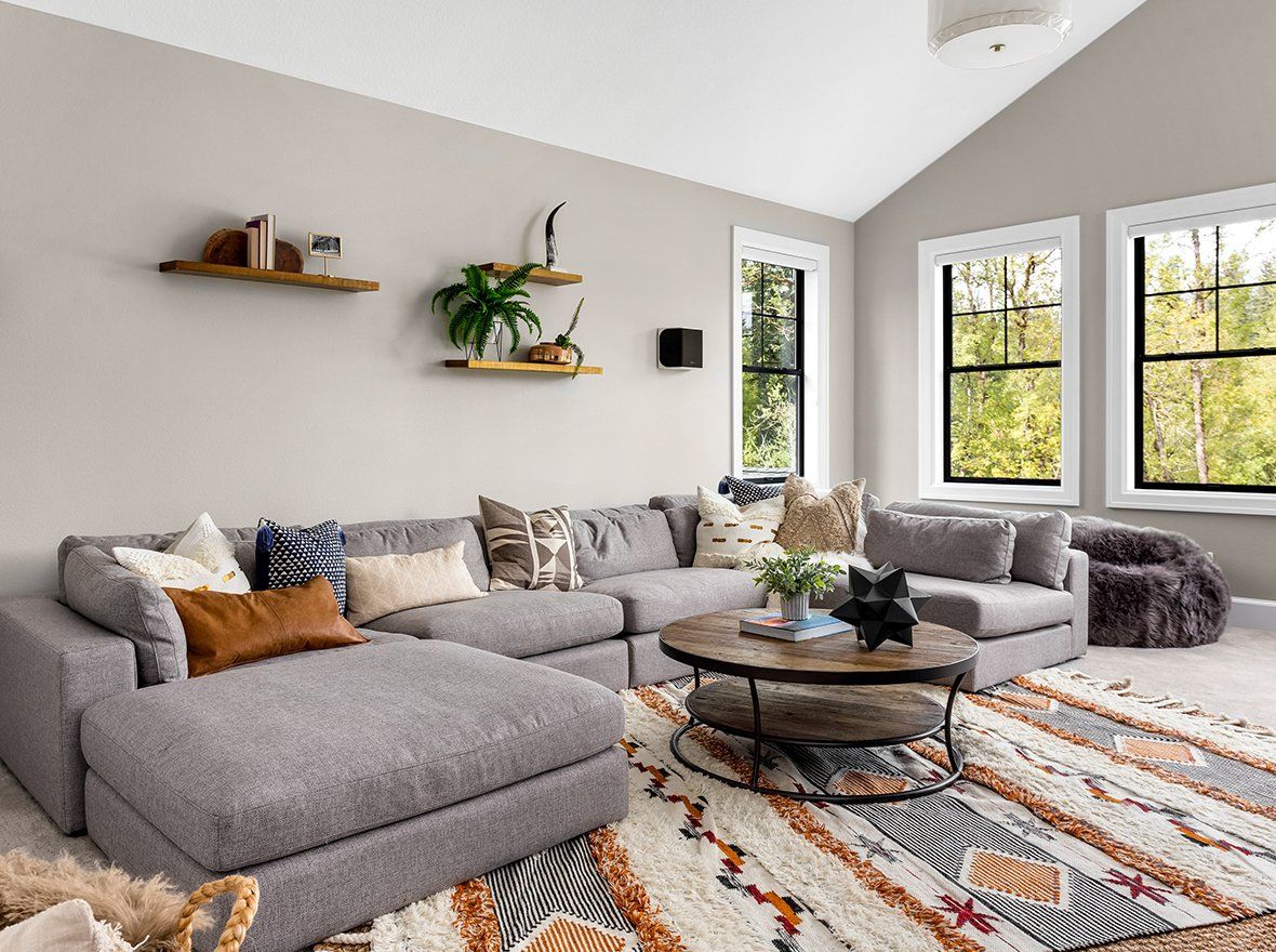 Modern Living Room — Odessa, TX — Crenshaw Flooring