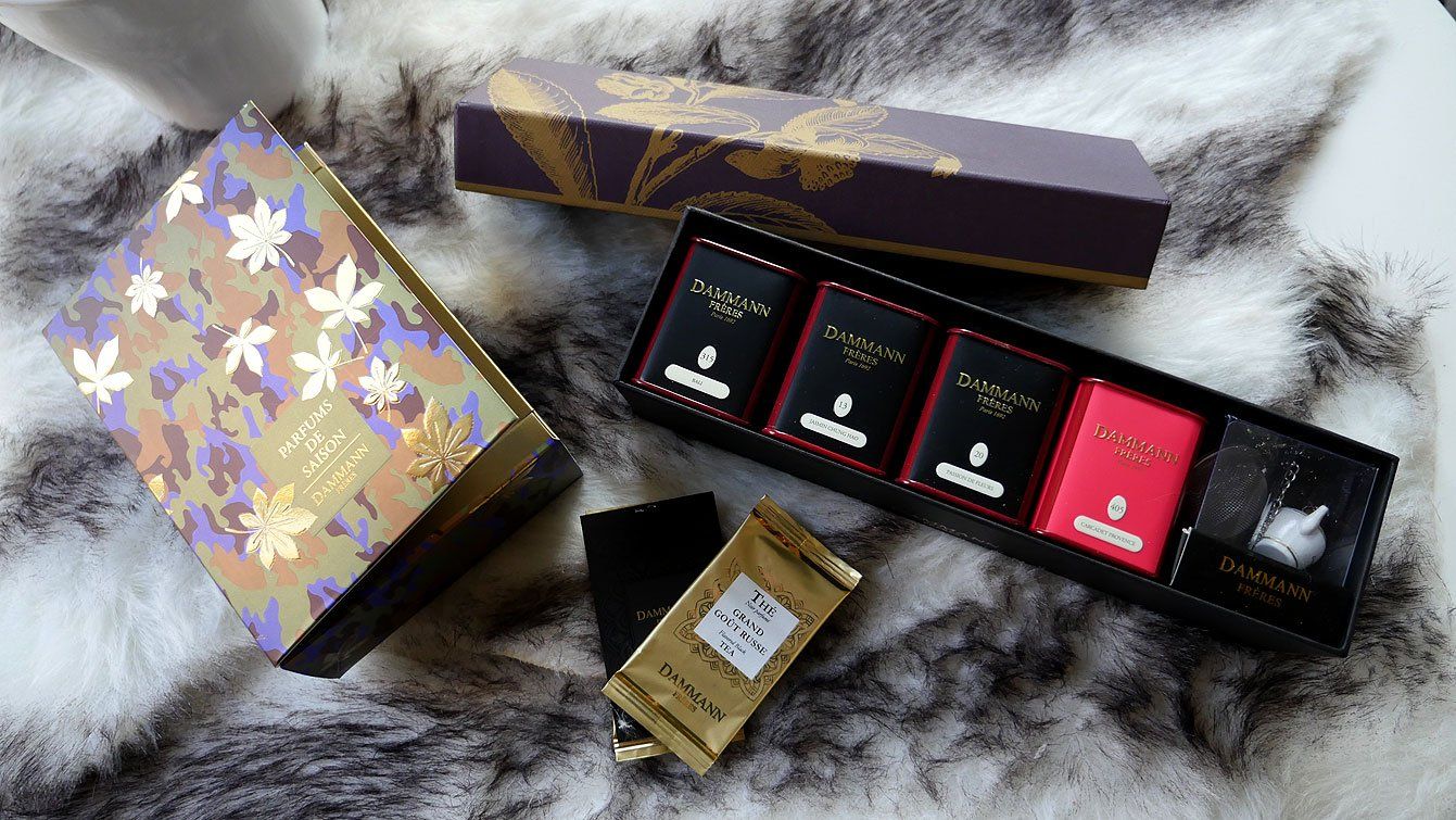 coffrets et boites de thés