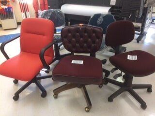Red Office Chairs | Blueprint Supplies | Bristol, Va