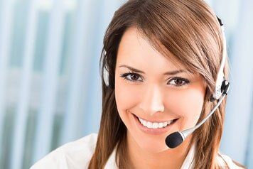 Woman talking to customer — Blueprint Copying in Bristol, VA Woman talking to customer — Blueprint Copying in Bristol, VA