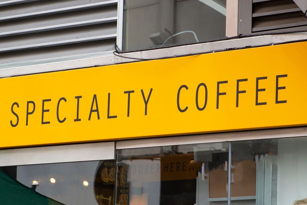 A Specialty Coffee Signage — Commercial Signage in Wagga Wagga, NSW