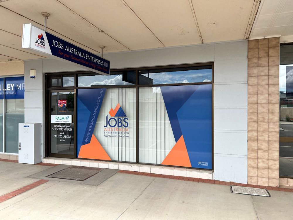 Signage In A Commercial Building