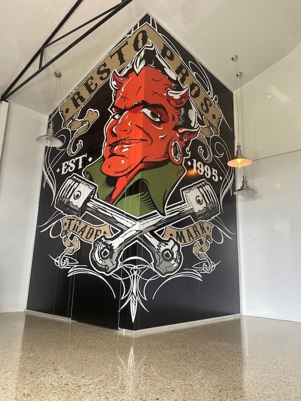Resto Pros Wall Art - Digital Design in Wagga Wagga, NSW