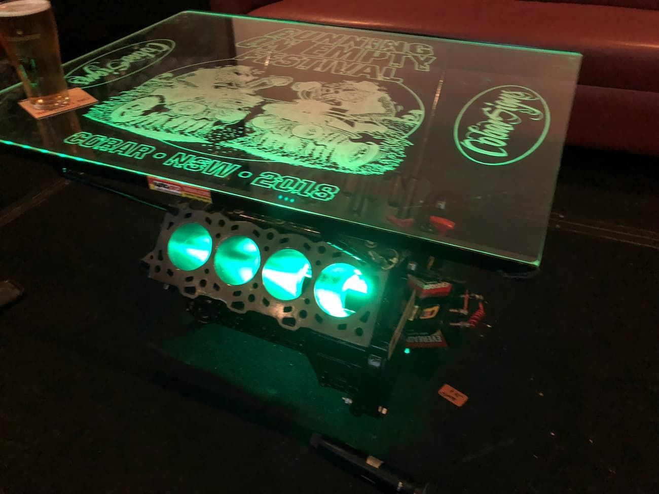 Illuminated Coffee Table - Custom Projects in Wagga Wagga, NSW