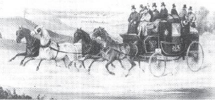 The Dover Mail Coach