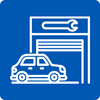State Of The Art Car Repair Shop Icon