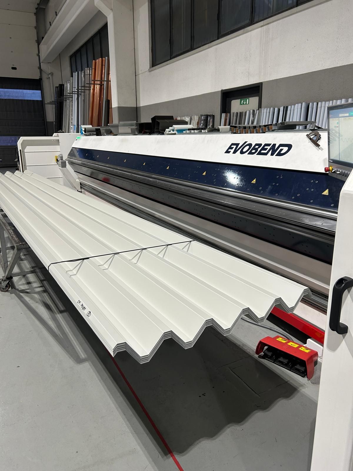 Risultato finale dopo lavorazione di lamiere a Brescia