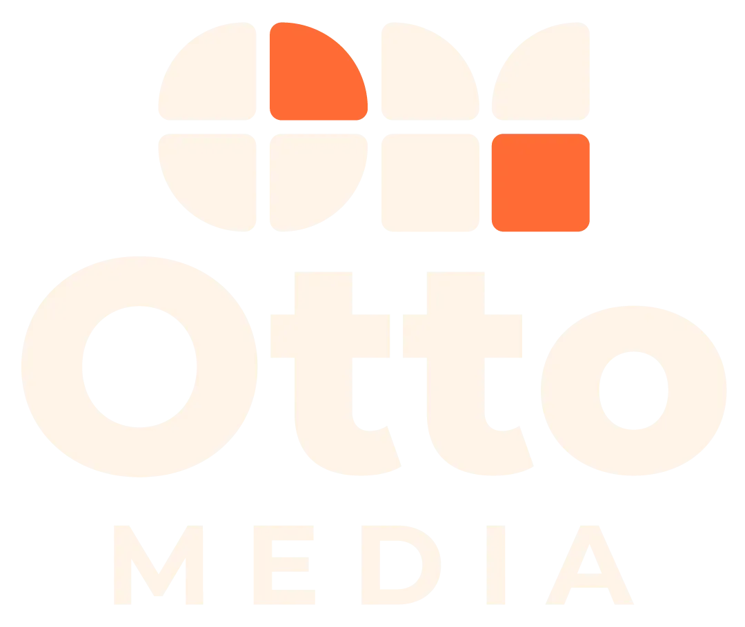 The Otto Media logo features a grid of four squares above the text 