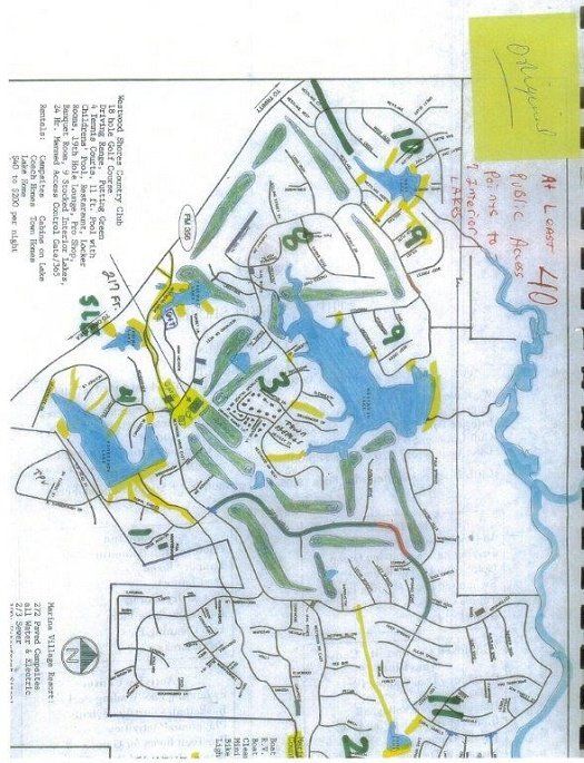 Interior Lake Access Points