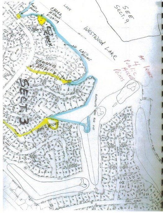 Interior Lake Access Points
