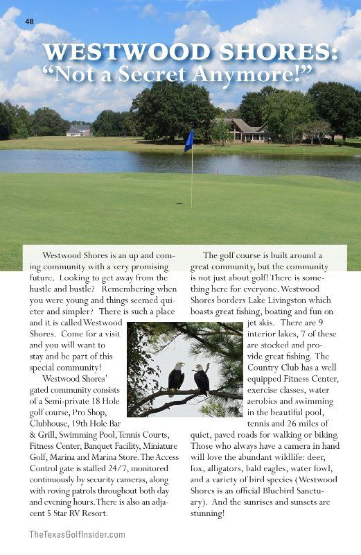 Texas Golf Insider Magazine – Summer 2017 Issue Page 1