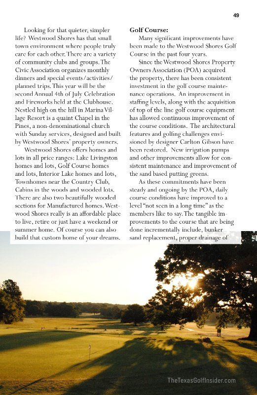 Texas Golf Insider Magazine – Summer 2017 Issue Page 2