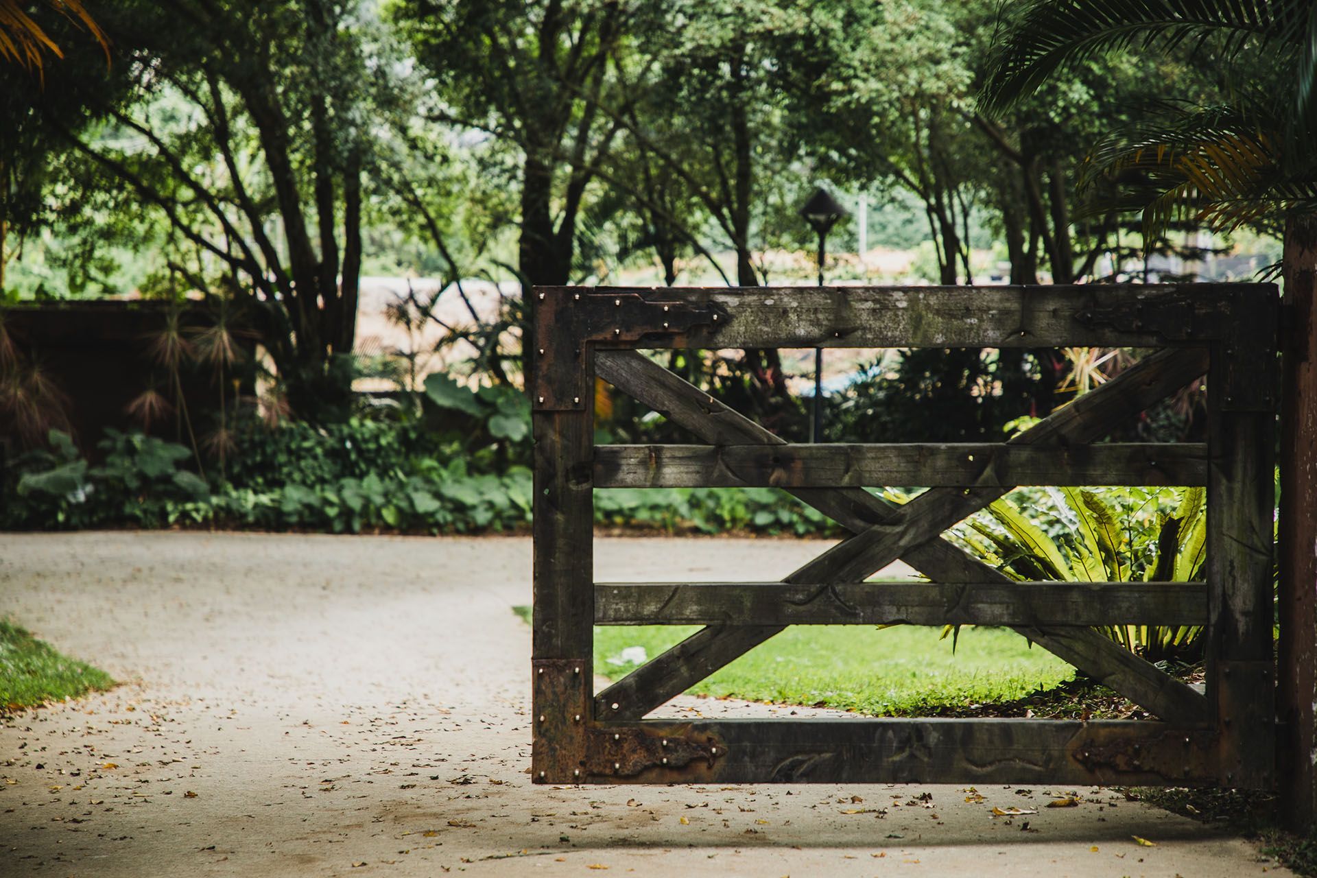 Custom Wooden Fence Gate — Kempner, TX — Rut Fencing