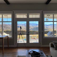 A custom millwork in Eagle River ID by Eagle River Door & Glass