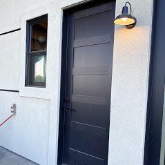 A new exterior door installation in Eagle River ID by Eagle River Door & Glass