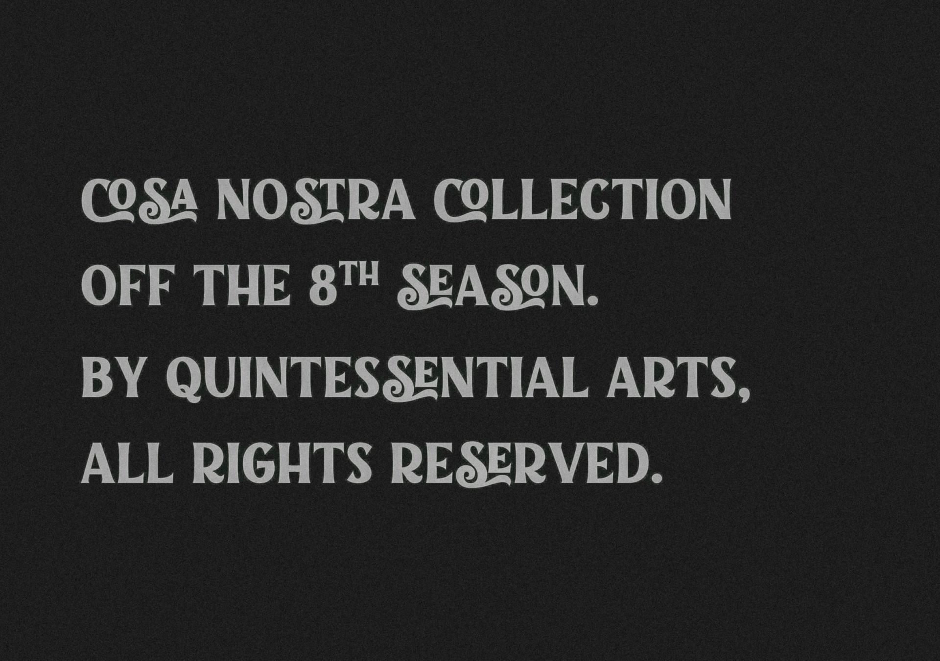 COSA NOSTRA COLLECTION, PT. II REVIEW