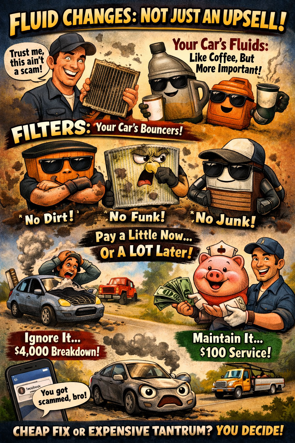 ‘It’s Just an Upsell’ — Famous Last Words Before a $4,000 Repair - My Mechanic Auto Service