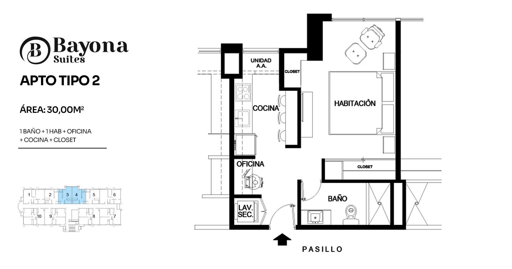 Plano del Apartamento