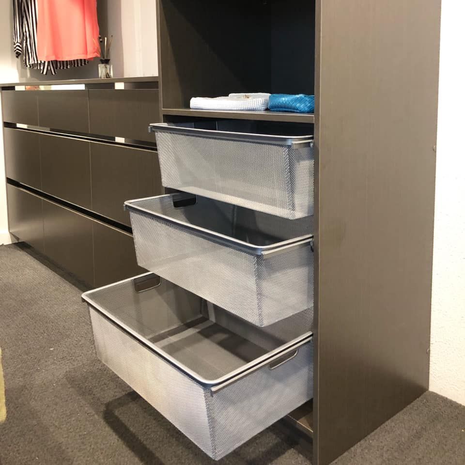 A Dresser With Three Drawers Pulled Out of It — Cairns Custom Wardrobes in Manunda, QLD
