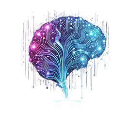 Neural Reprogram logo featuring a futuristic abstract design representing cognitive transformation and subconscious reprogramming.