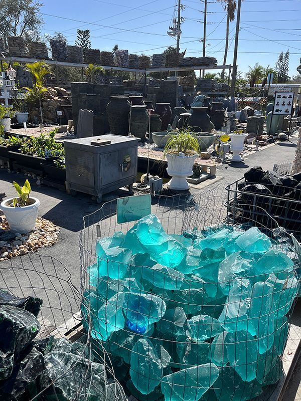 kevrick turquoise glass rock and other specialty rocks