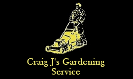 craig js gardening service logo