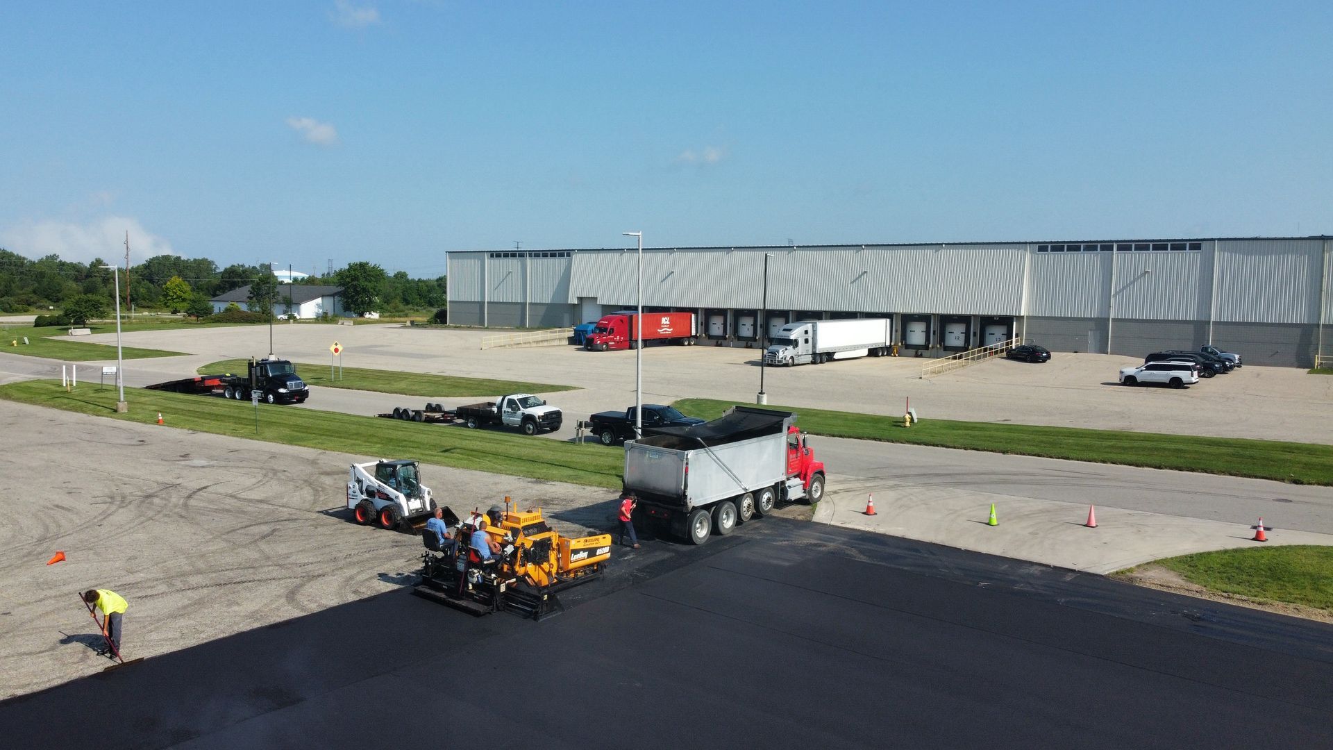 Asphalt Paving — Truck in Zeeland, MI