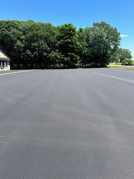 Asphalt Repair — Clean Parking Lot in Zeeland, MI